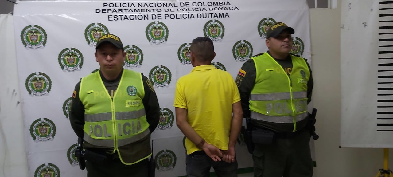 Capturados en Boyacá por el delito de homicidio 