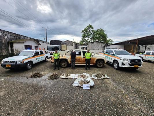 Capturado en flagrancia cuando transportaba cobre hurtado 