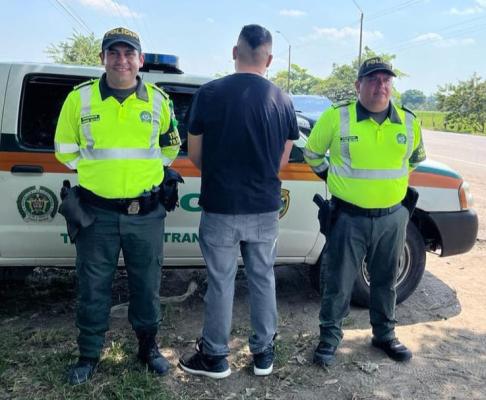 Capturado en la vía Villavicencio a Puerto López