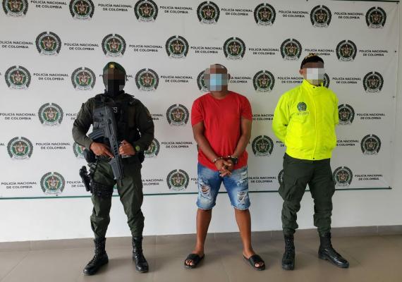 Capturado alias ‘wayni’ por el delito de tentativa homicidio y porte ilegal de armas de fuego