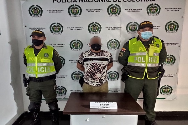 Mediante solicitud de antecedentes fue capturado 