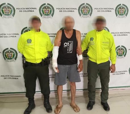 Policia captura un hombre por feminicidio agravado