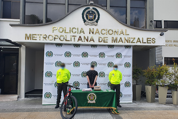 En tiempo récord la Policía Nacional captura al responsable del doble homicidio en Manizales