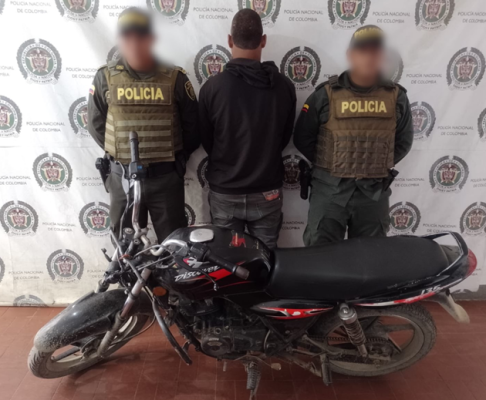 Capturado por los delitos de terrorismo y receptación