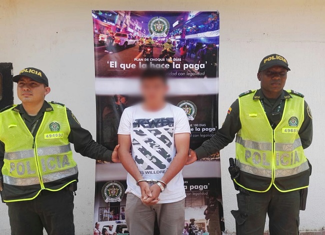 Capturado por porte ilegal