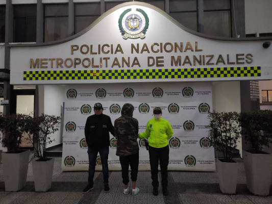 capturado “El payaso” por el delito de violencia intrafamiliar en Manizales