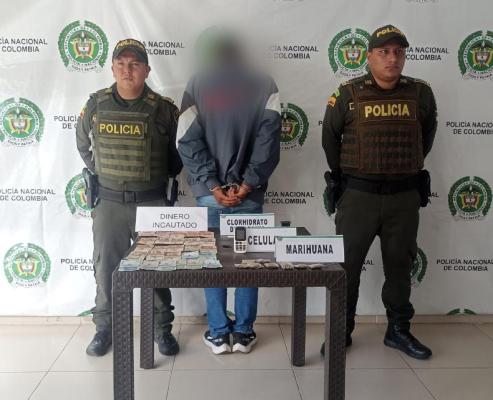 Capturado un hombre por expender estupefacientes en Puerto López 