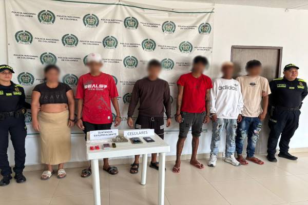 capturados estupefacientes fonseca