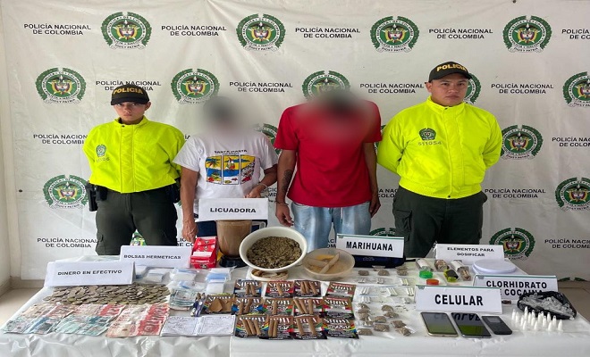 Diligencia de allanamiento contra el microtráfico