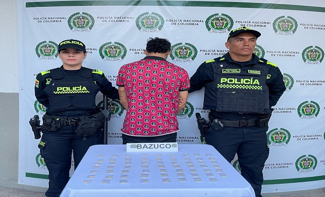 El hombre intentó huir del lugar cuando fue capturado