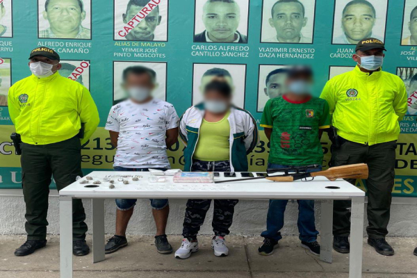 Capturados tres integrantes de "Los Pachecas"