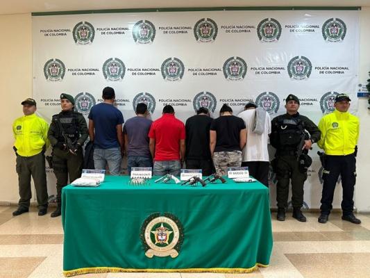 Seis personas fueron capturadas en desarrollo de la operación “Cazador”