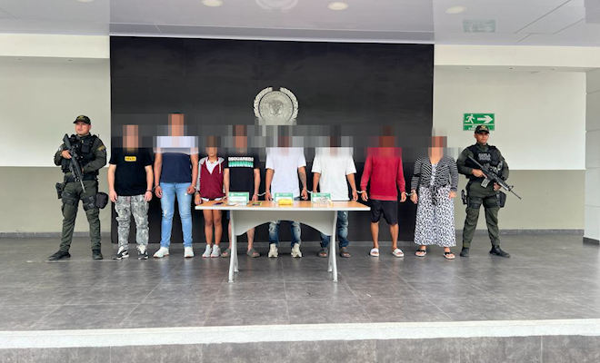 8 capturas por los delitos de secuestro extorsivo en Cúcuta