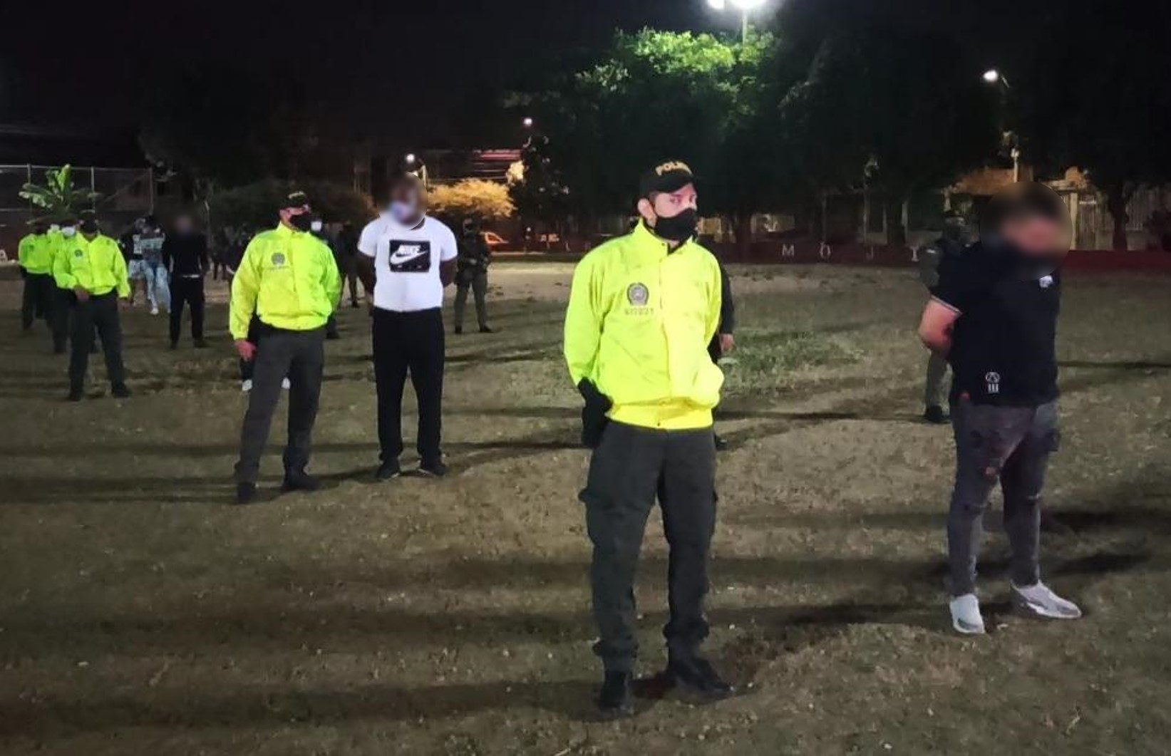 29 personas fueron capturadas en este operativo