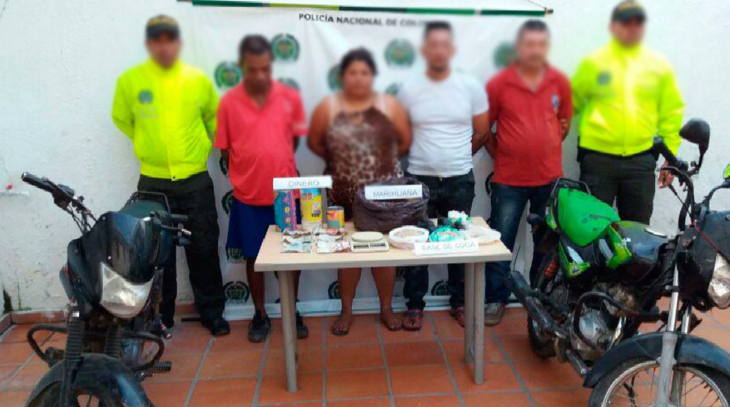 captura-banda delincuencial-allanamientos-estupefacientes-los riberenos-sijin-aracataca-magdalena