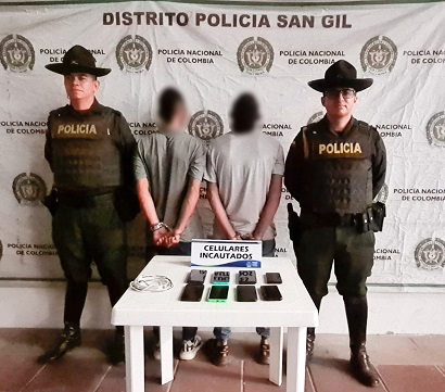 Capturados en flagrancia por hurto