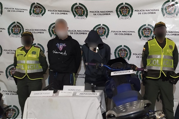 En flagrancia capturadas dos personas tras cometer un homicidio 