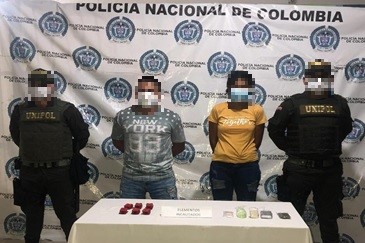 Capturados en la manzana 53 invasión Brisas de La Popa