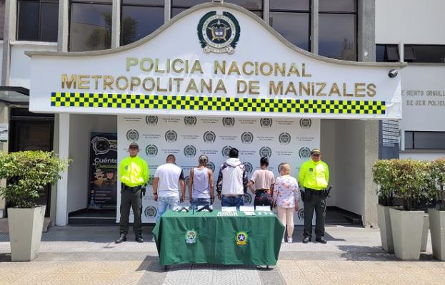 cinco capturados mediante la operación Osiris