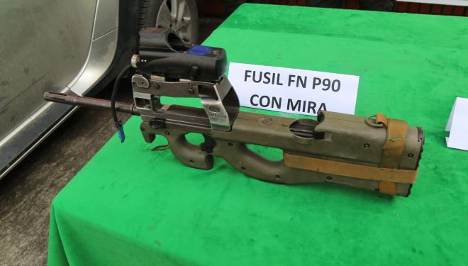 Capturados en Sogamoso con armamento y munición