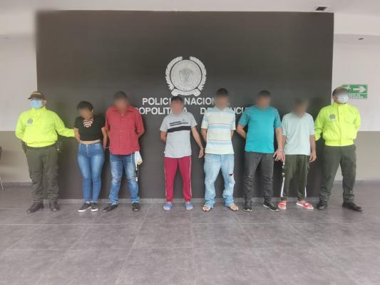 La Policía Nacional  Logró La afectación al Grupo Delincuencial “La Clave” dedicados al Narcomenudeo   