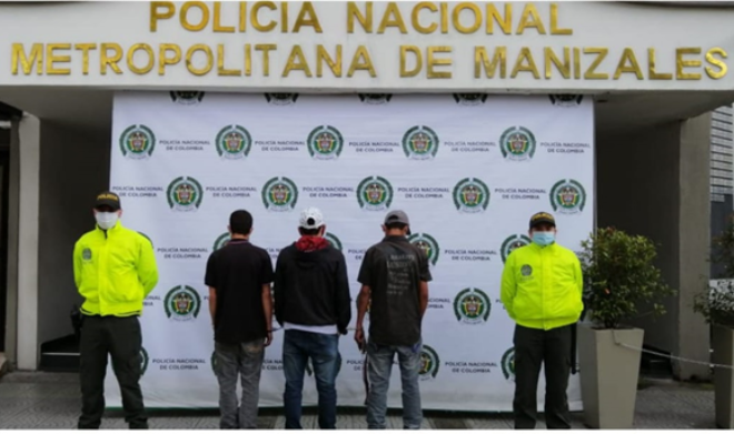 Capturamos tres presuntos expendedores de alucinógenos en Manizales