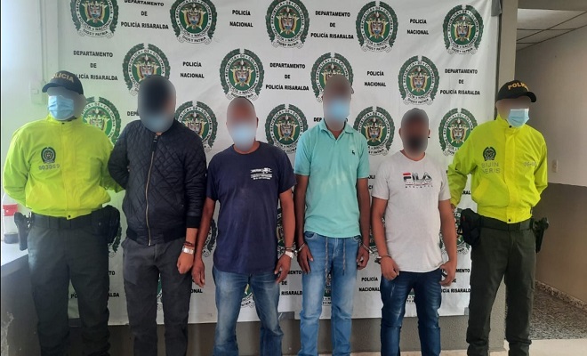 Capturados por el delito de homicidio