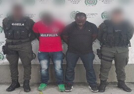 Capturados por el delito de extorsión 