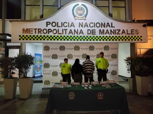 Capturados en diligencia de registro y allanamiento