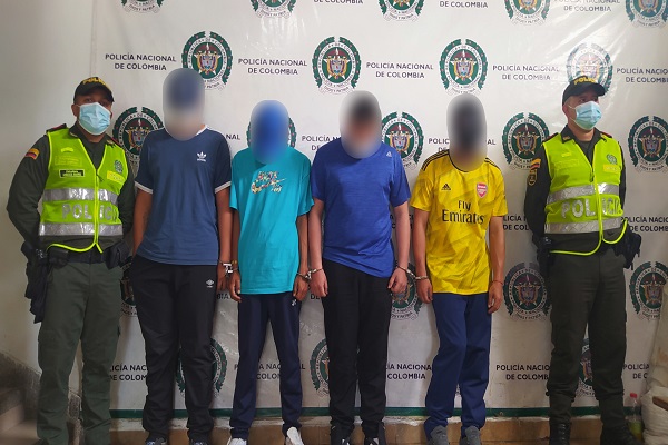 CAPTURADOS EN SANTA ROSA DE CABAL