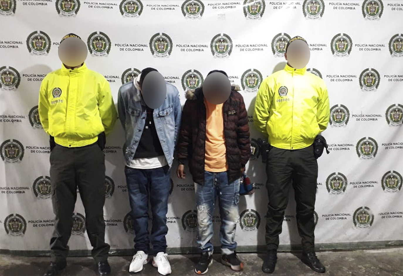 Capturados tras operativos de la Policía