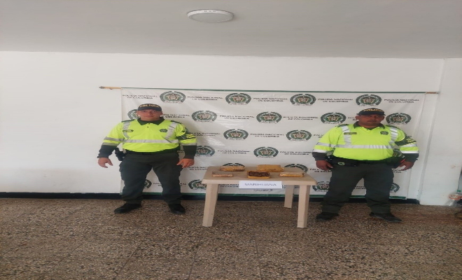 Hallaron cinco kilos de marihuana en un tractocamión.