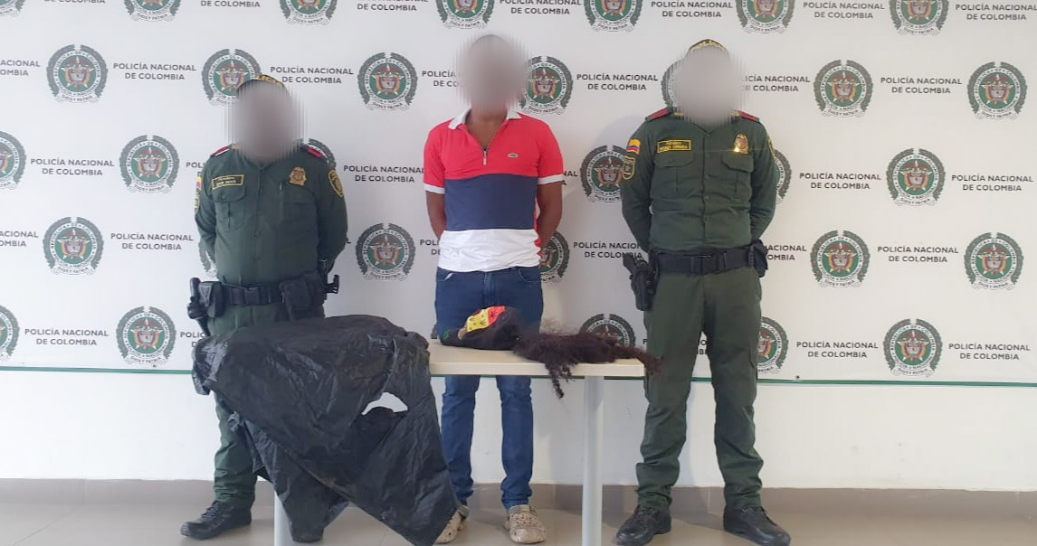 Capturado en flagrancia hombre de 30 años de edad cuando pretendía hurtar la suma de 10 millones de pesos.