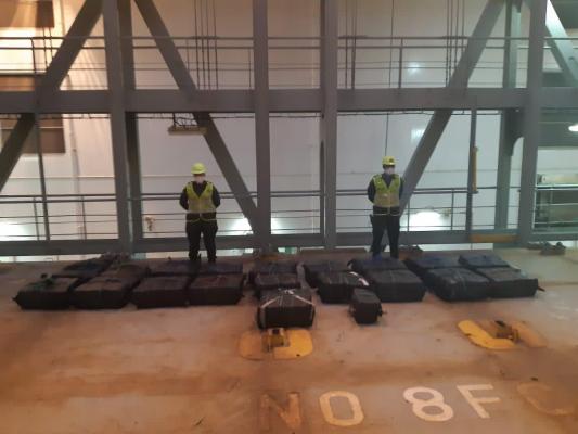 Policía Nacional incautó cerca de una tonelada de cocaína en Puerto de Buenaventura