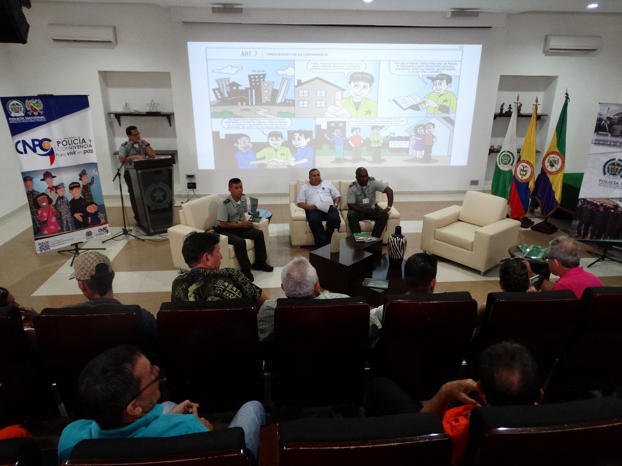 Conversatorio del Nuevo Código Nacional De Policía y Convivencia
