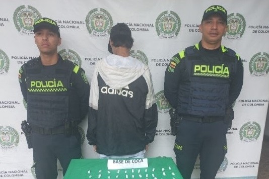 Es aprehendido un adolescente por porte de estupefacientes