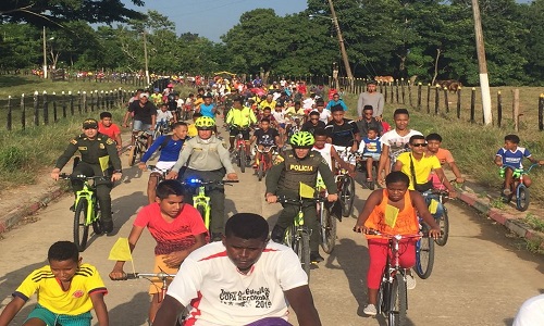 La actividad deportiva permitió generar espacios de esparcimiento y sana convivencia.