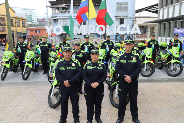 Con la entrega de 10 nuevas motocicletas se suman capacidades para la prevención y reacción del delito.