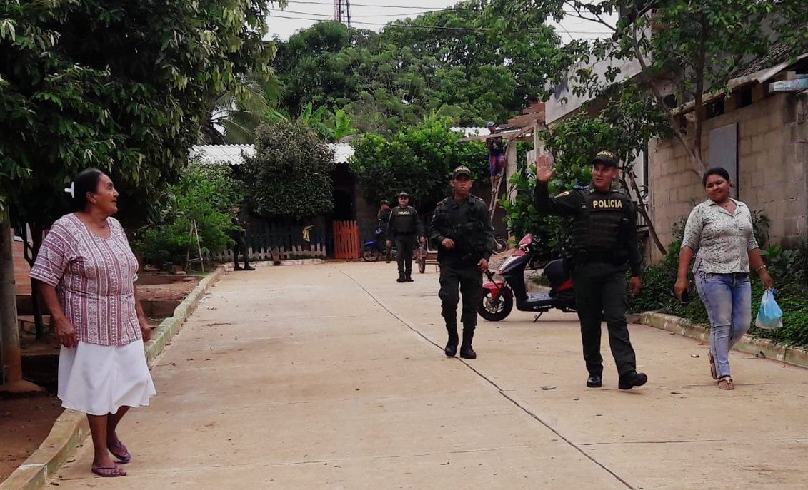 Fueron desplegados planes de prevención y disuasión en municipios del departamento.