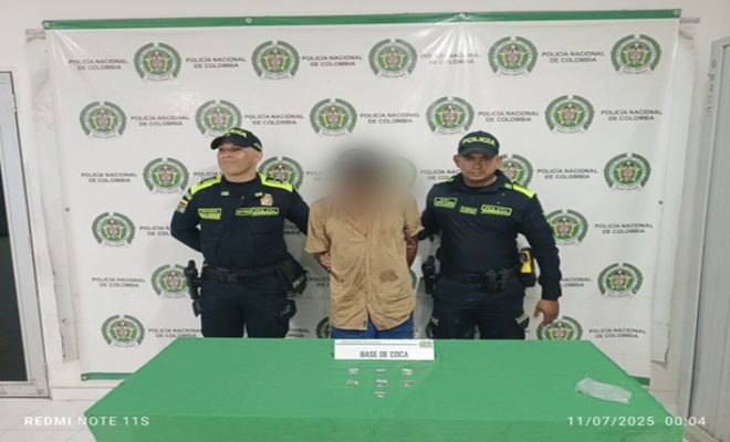 Capturado un ciudadano que se dedicaba a expender drogas 