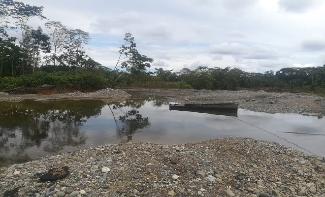 01 mina intervenida en el municipio de Cértegui Chocó