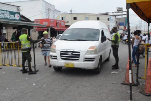 Actividdades de control en Cartagena 