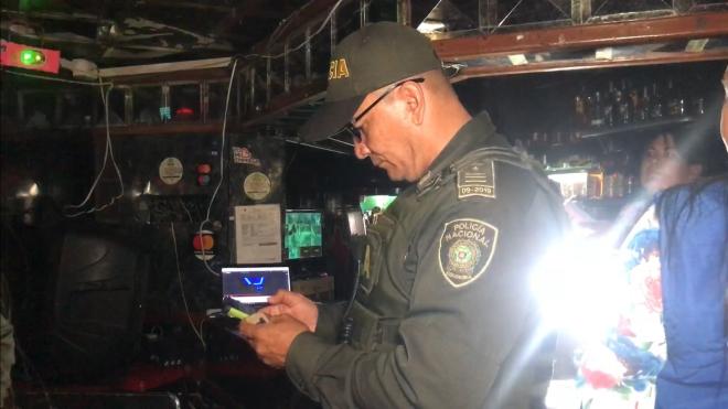 Realizamos operativos en los establecimientos abiertos al público del sector conocido como zona rosa de Bucaramanga