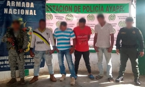 En el procedimiento policial se incautó una motobomba