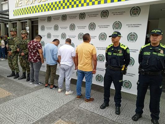 Capturados por trafico de estupefacientes