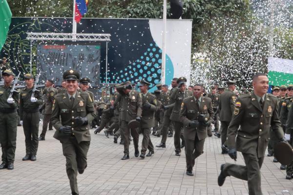 Curso 003, promoción ,Señor Intendente Jefe  Jorge Armando Cely Macias.ESAGU