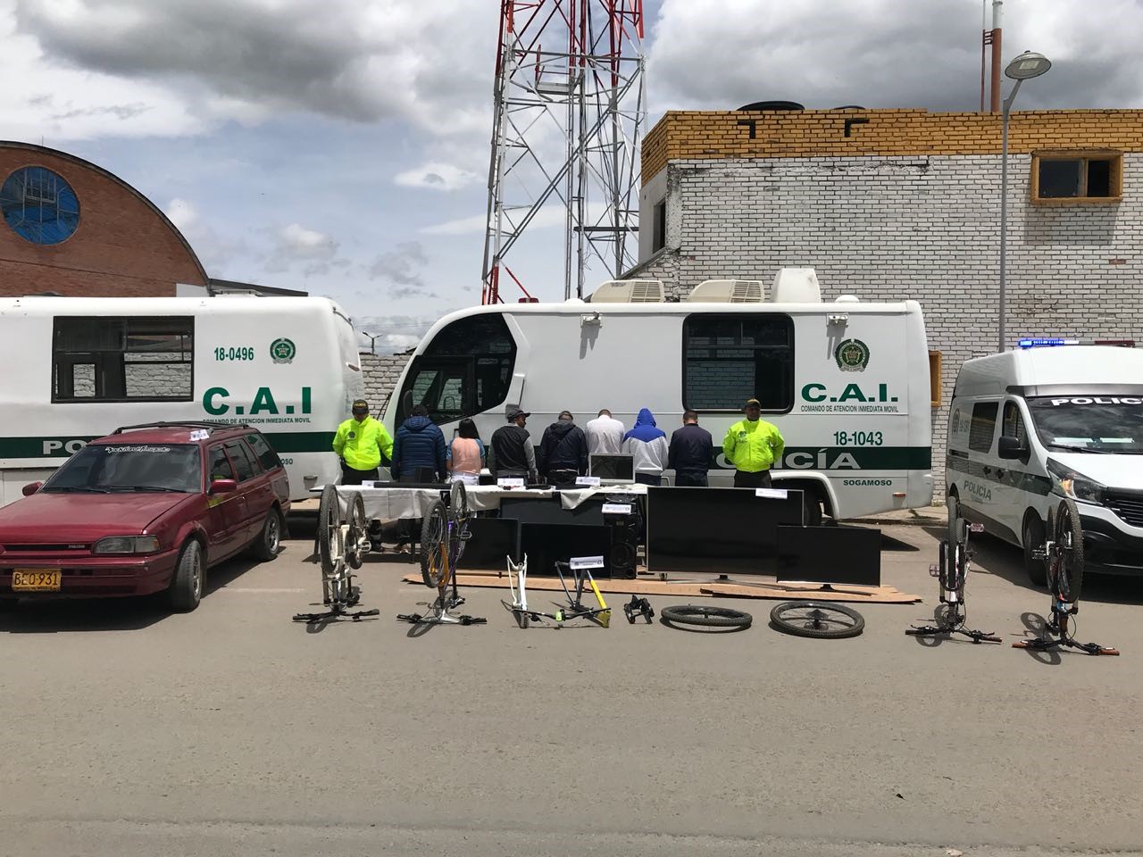 Desarticulado grupo de delincuencia común organizado “los treck"