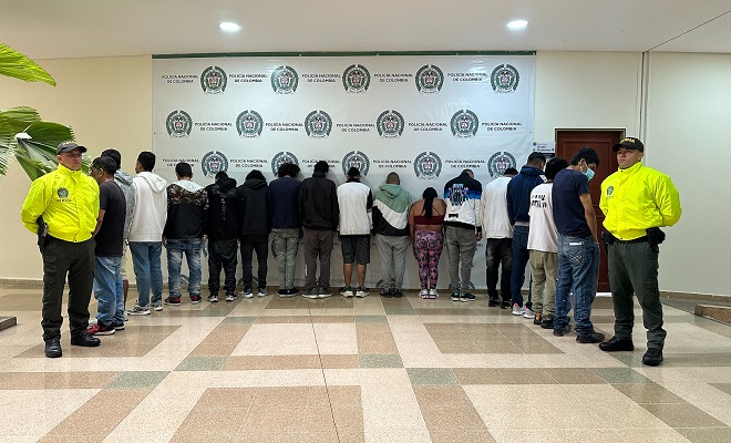 En Armenia, desarticulado el grupo delincuencial “La Herencia”, dedicado al tráfico de estupefacientes