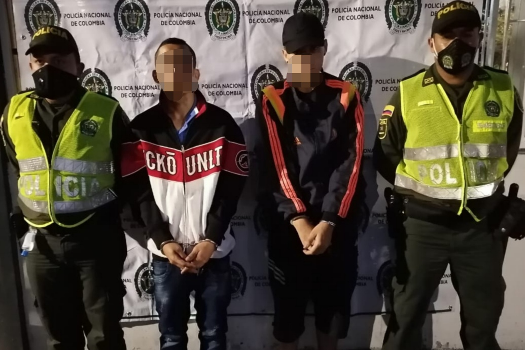 Estas personas se encontraban en vía pública sin ninguna justificación