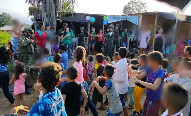 Día de la niñez en Tibú